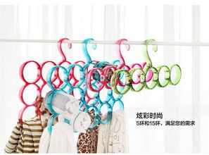 創(chuàng)意家居用品 多功能衣架與毛巾圍巾架在日用百貨批發(fā)中的銷售潛力